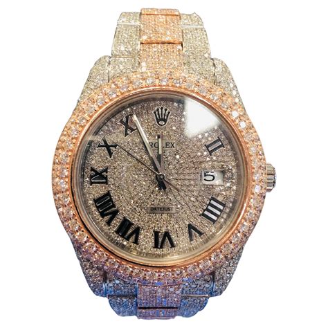 fake rolex ice|rolex datejust 41 iced out.